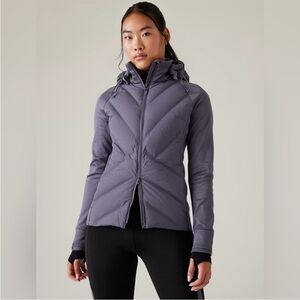 💜 NWT Athleta Inlet Jacket | Nightfall Purple | S
